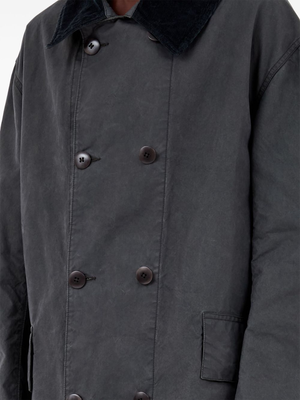 Maison Margiela Cotton Jacket In Black