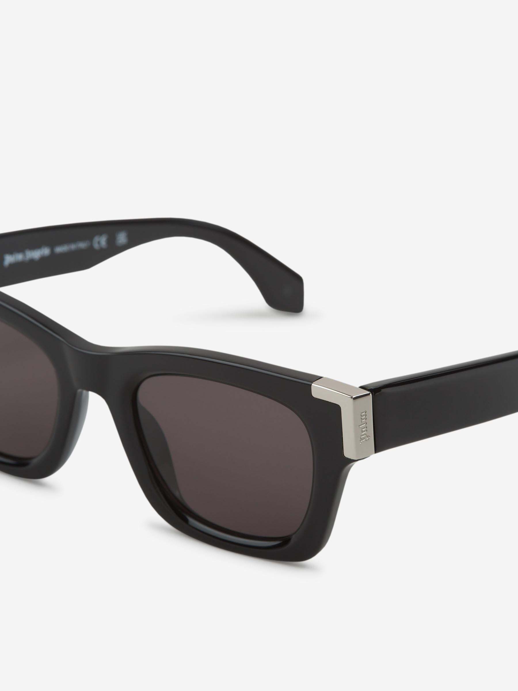 Palm Angels Eyewear Westport Square Frame Sunglasses In Black