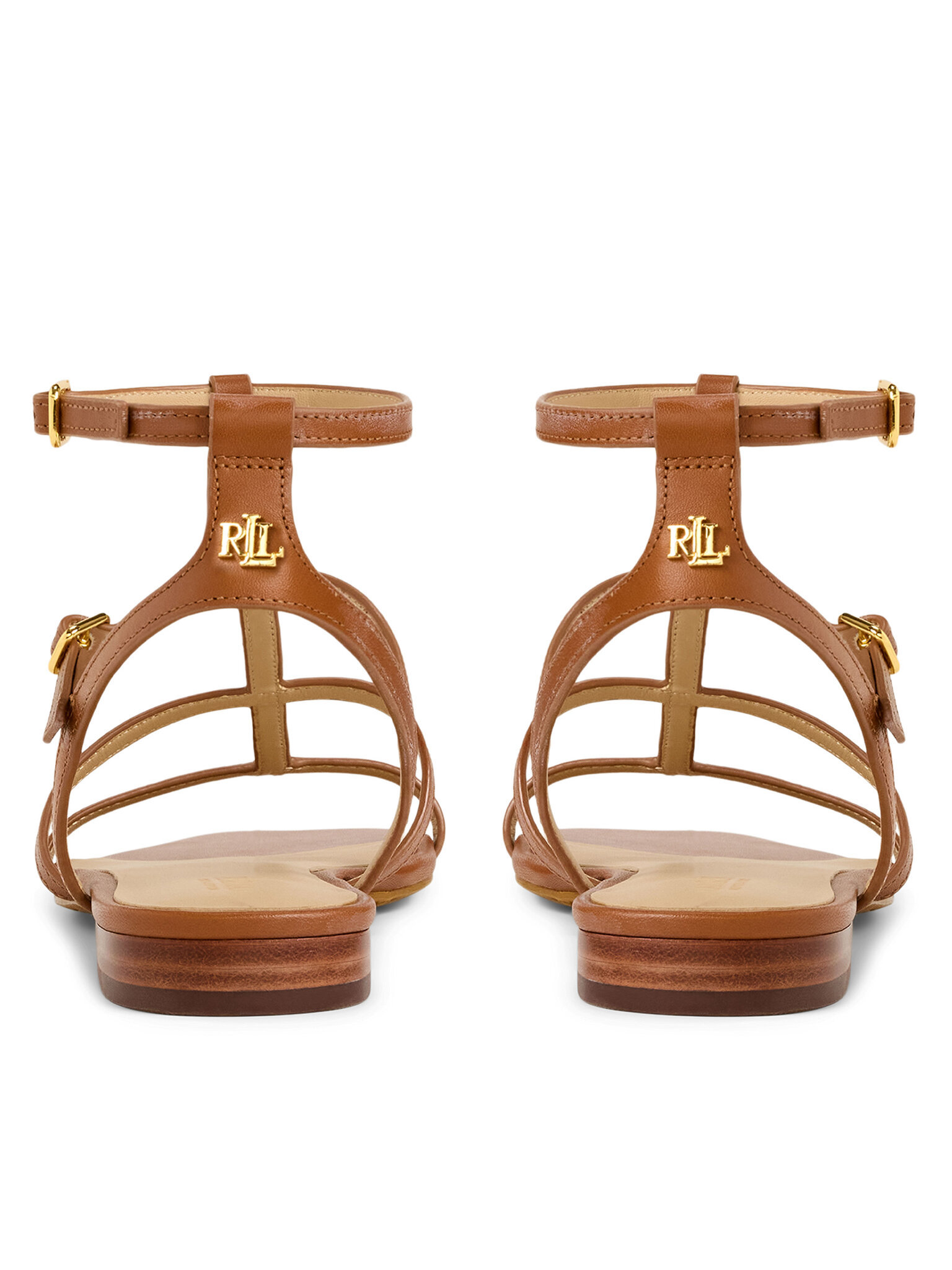 Polo Ralph Lauren Square Toe Flat Sandals