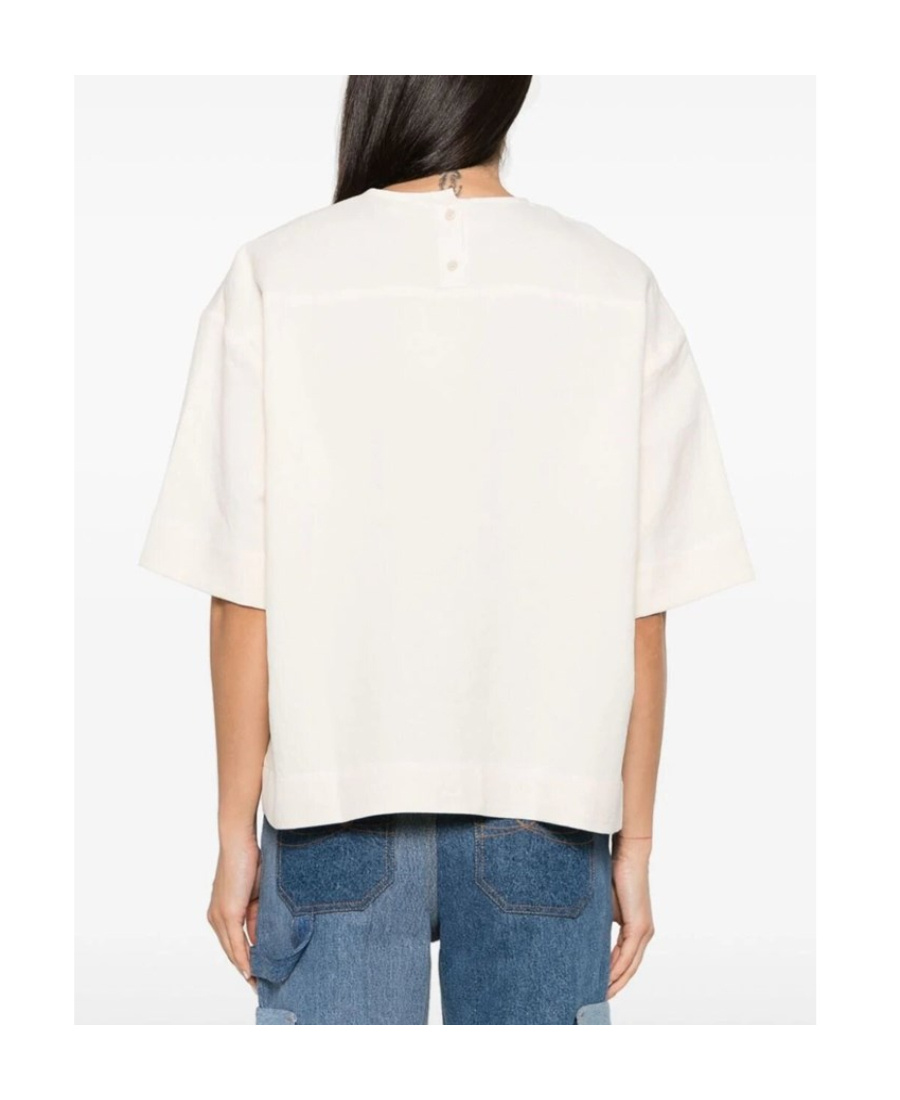 Jw Anderson Logo Tunic In White