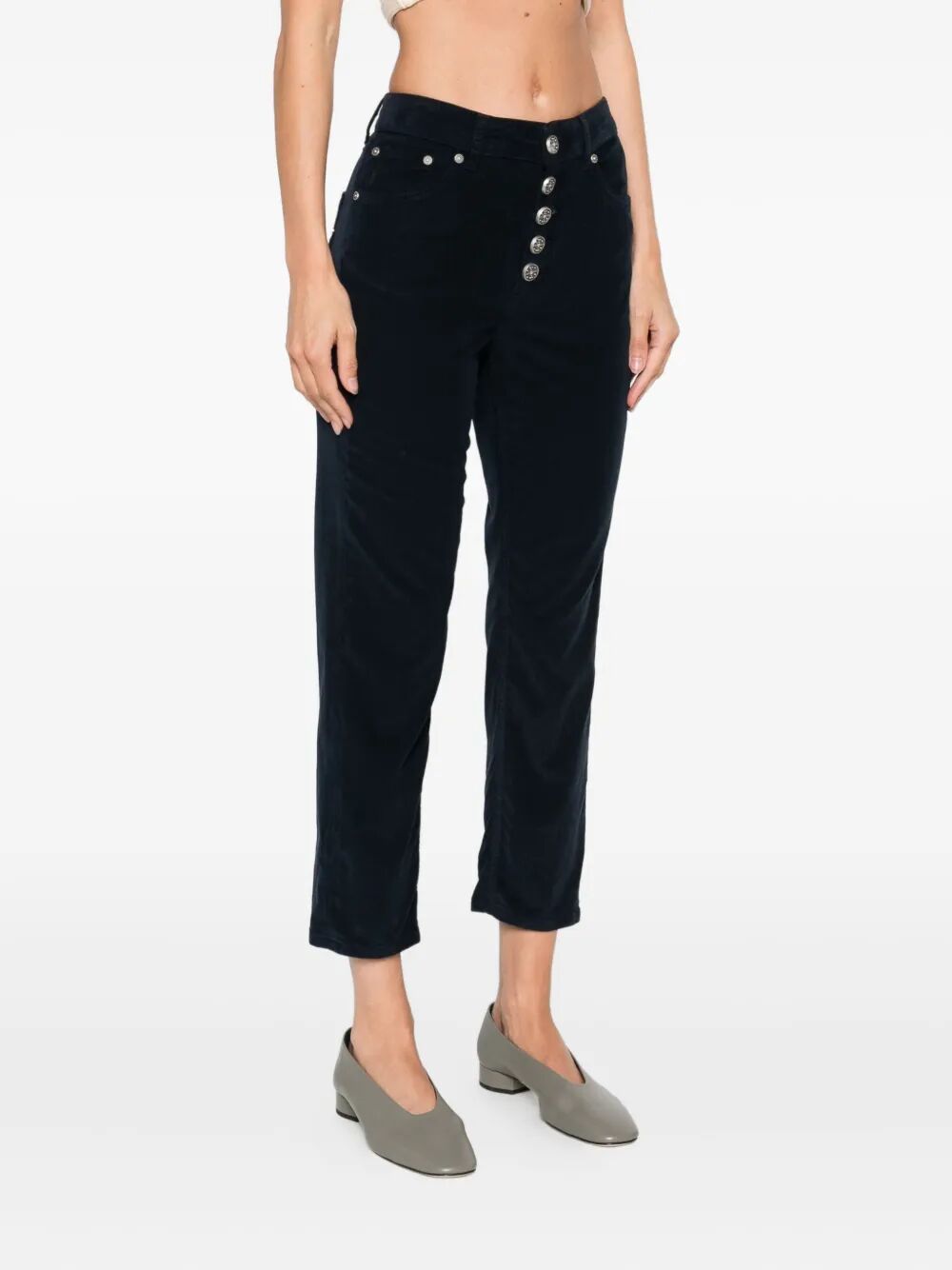 Dondup Koons Bot Gioie 5-pocket Pants In Black