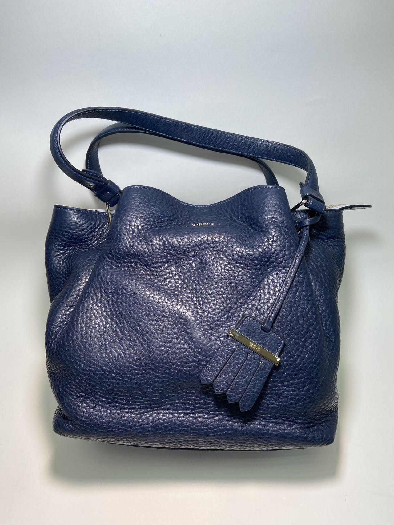 Tod's Zippered Handbag In Blue