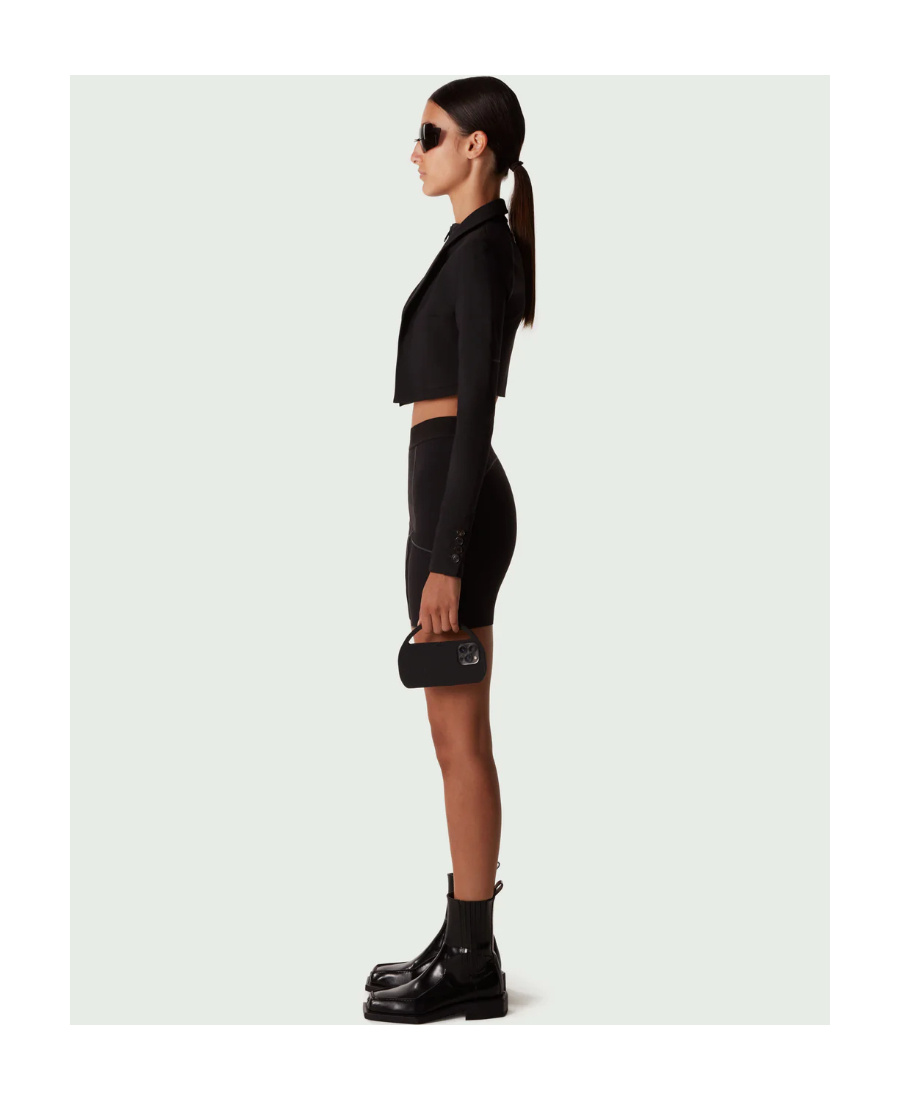 Coperni Logo Shorts In Black