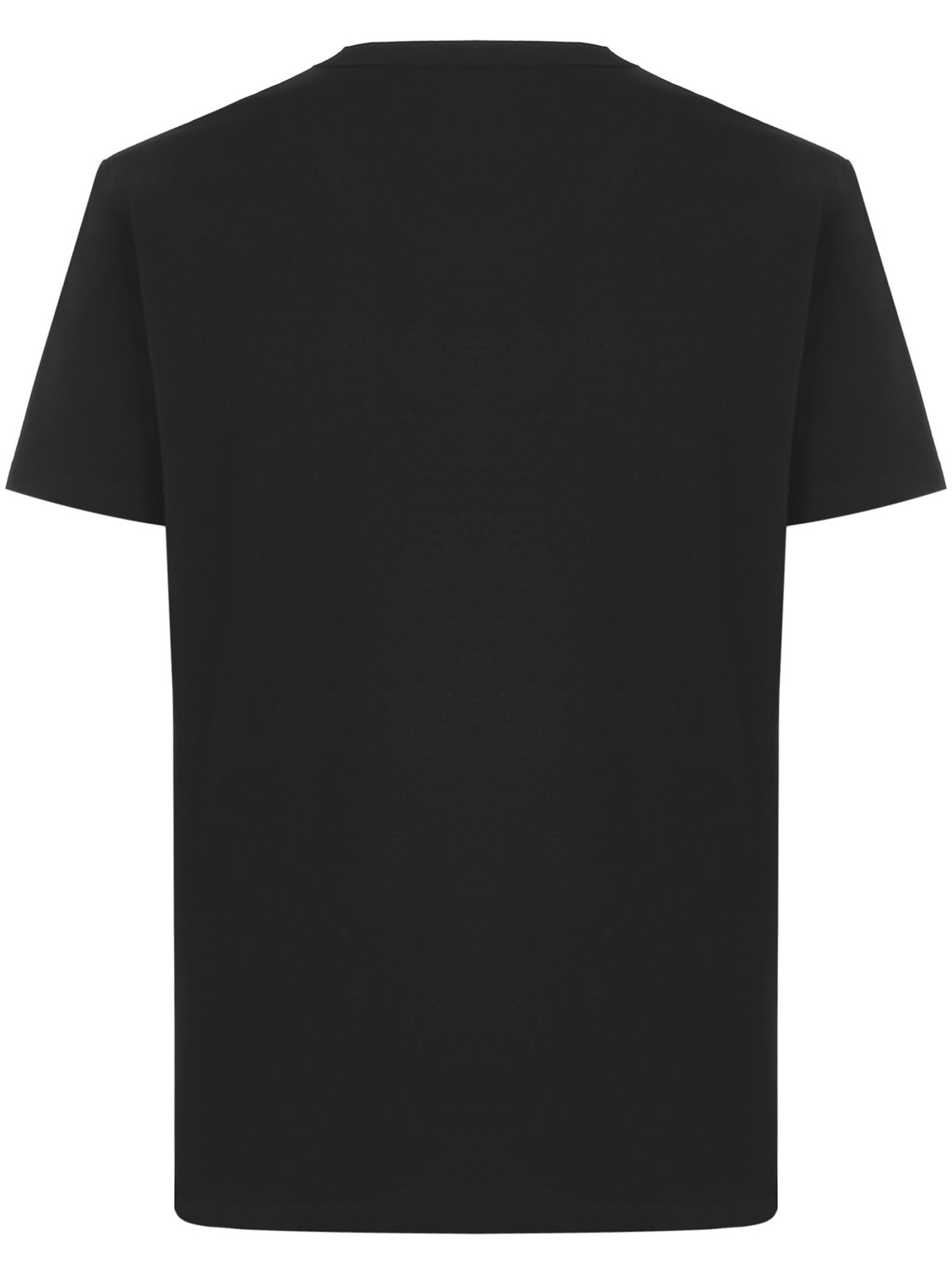 Mcq By Alexander Mcqueen Logo Embroidered T-shirt In Black