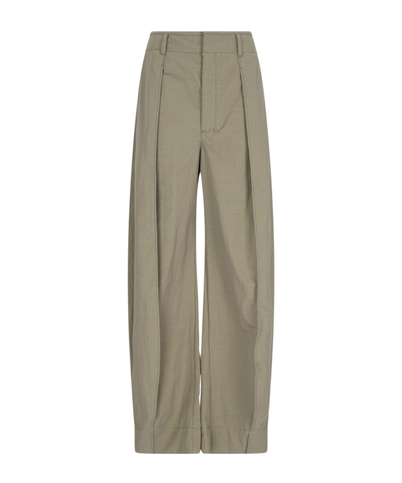 Lemaire Tailored Trousers In Nude