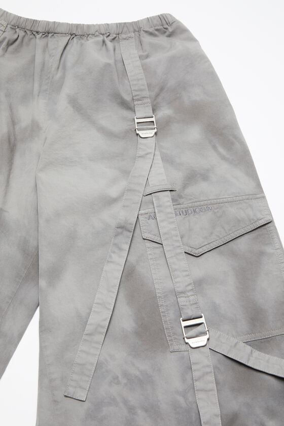 Acne Studios Cargo Trousers In Gray