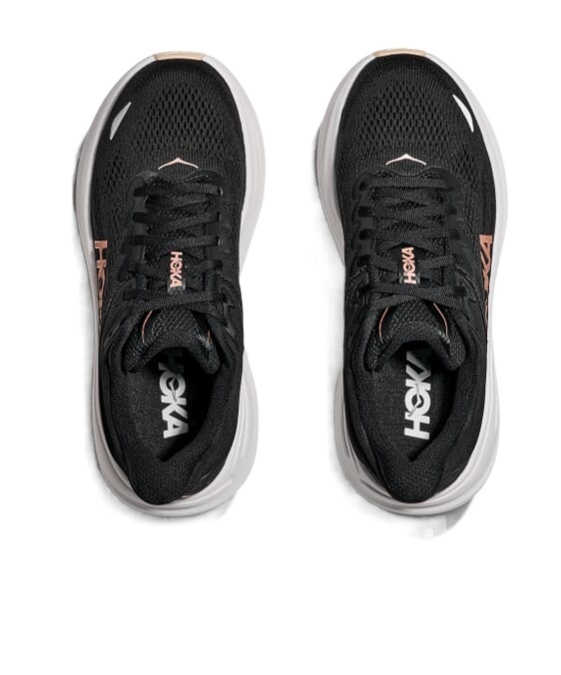 Hoka One One Rincon 4 1155130-bblc Sneaker Mens Black Lace Up Road Running Shoes In Black