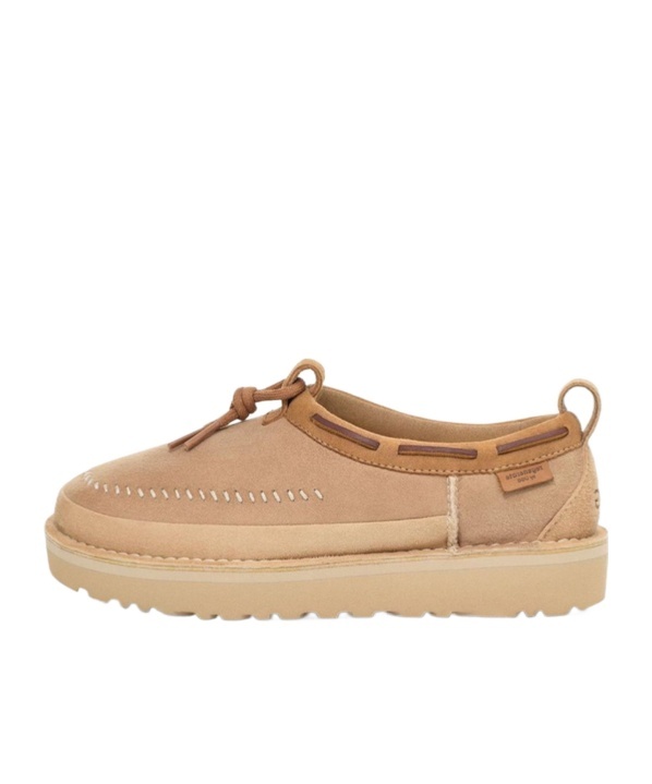 Ugg Tasman Crafted Regenerate Suede Slipper In Neutral