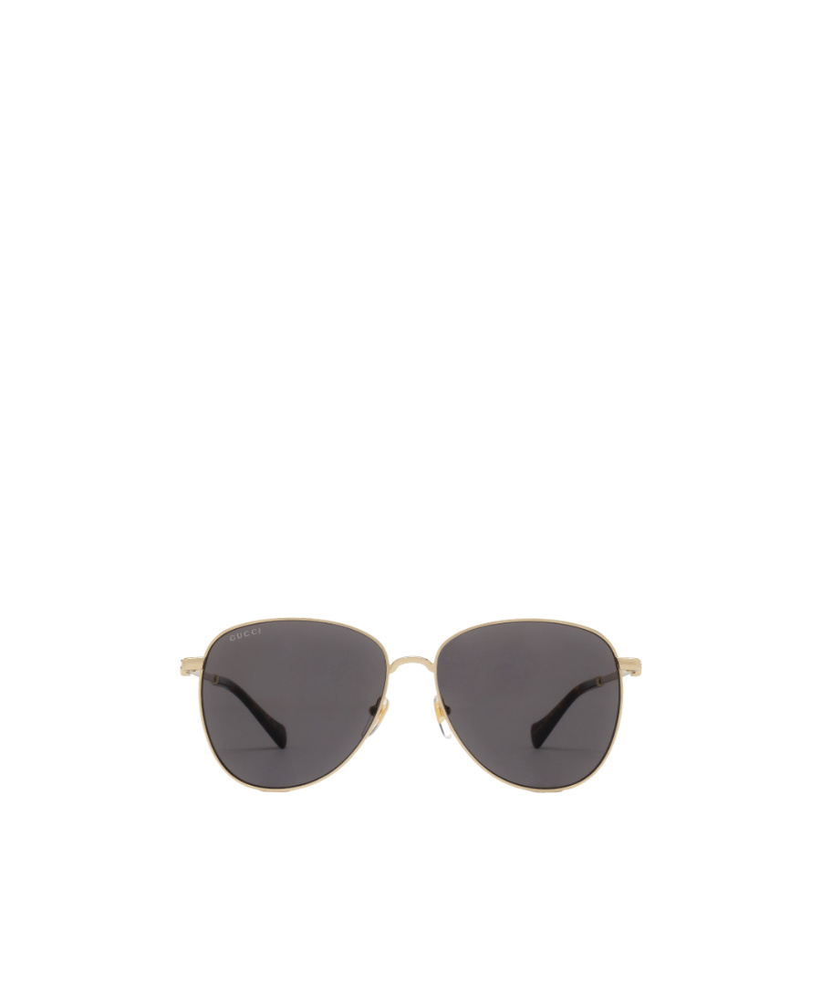 Gucci Round-frame Tinted Sunglasses In Gray