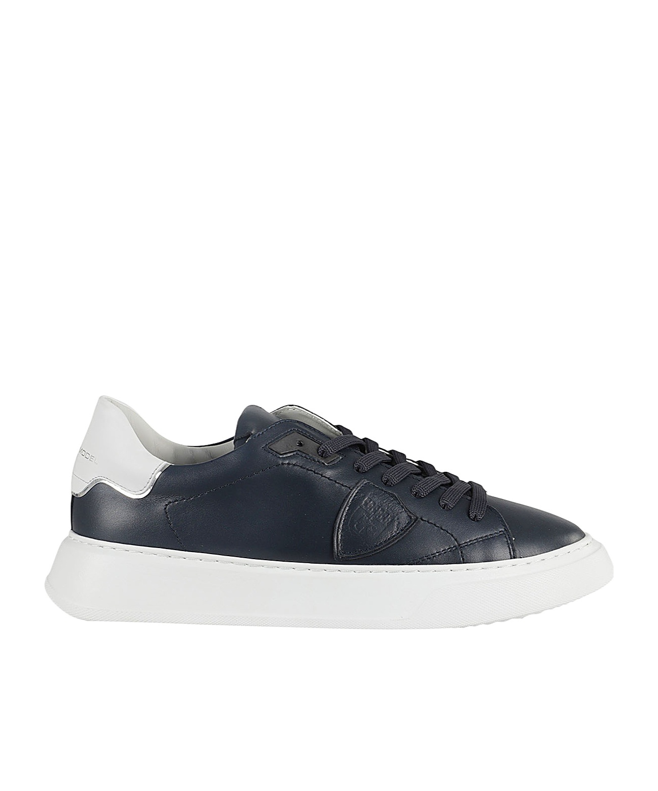 Philippe Model Temple Logo-patch Sneakers In White