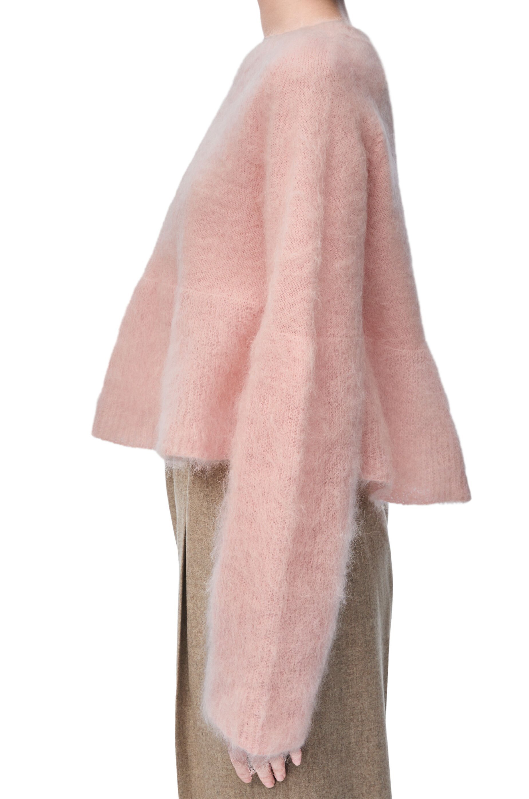 Loewe Wool Sweater In Pink