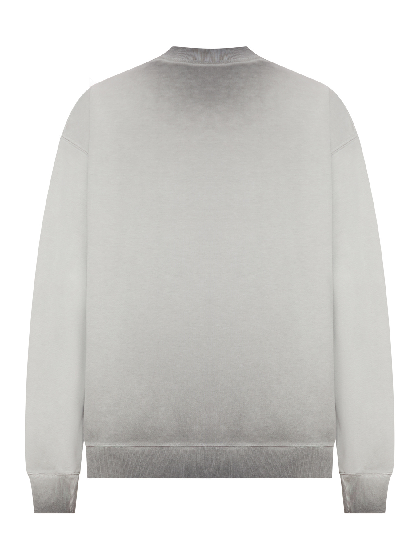Off-white Long-sleeved Sweatshirt In Gray