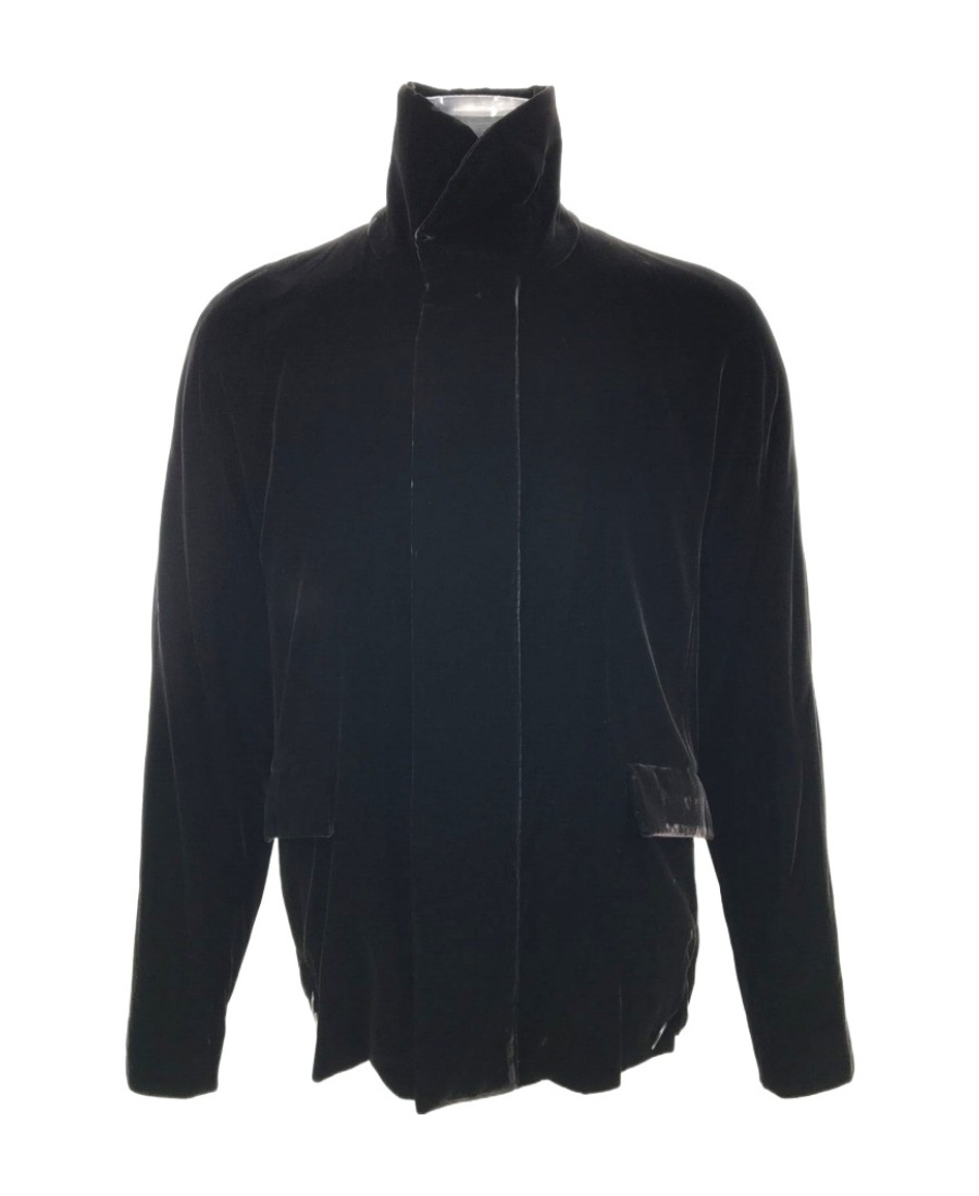 Giorgio Armani Logo Casual Jacket In Black
