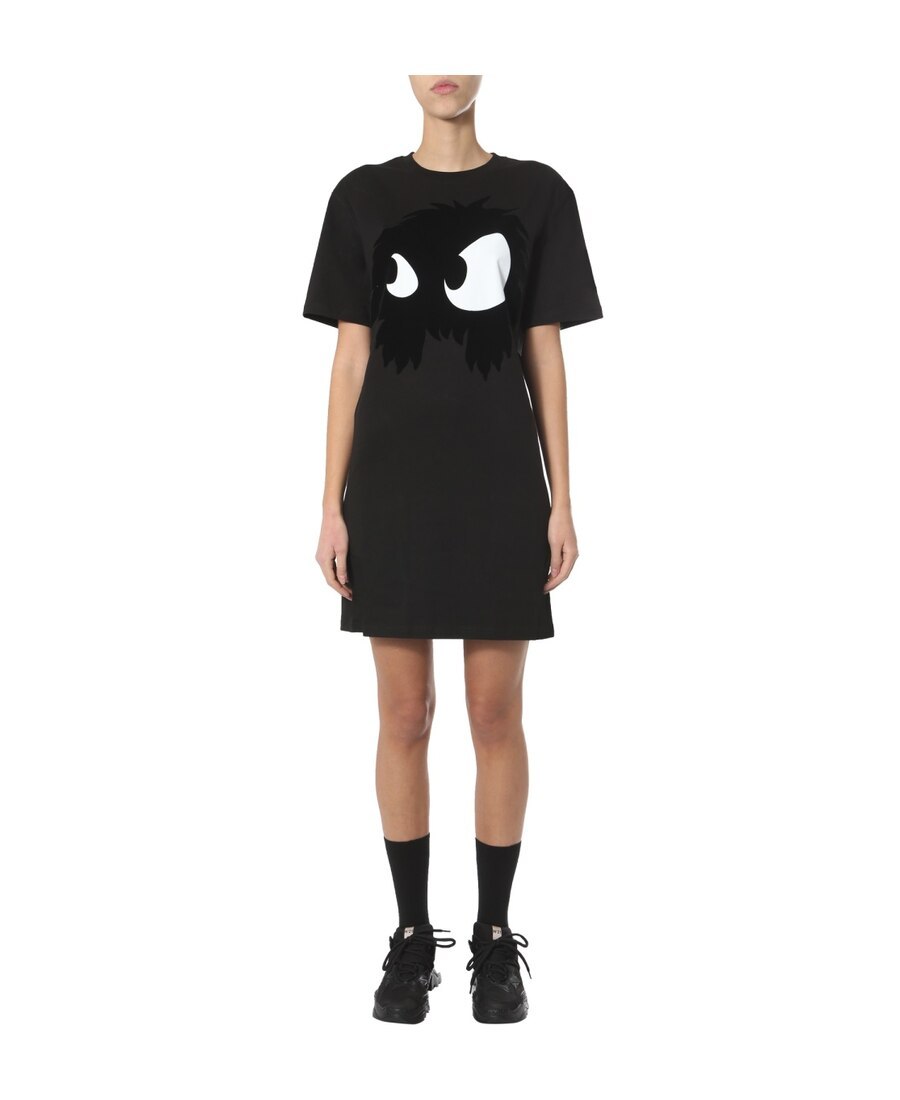 MCQ BY ALEXANDER MCQUEEN EYE PRINT DRESS 