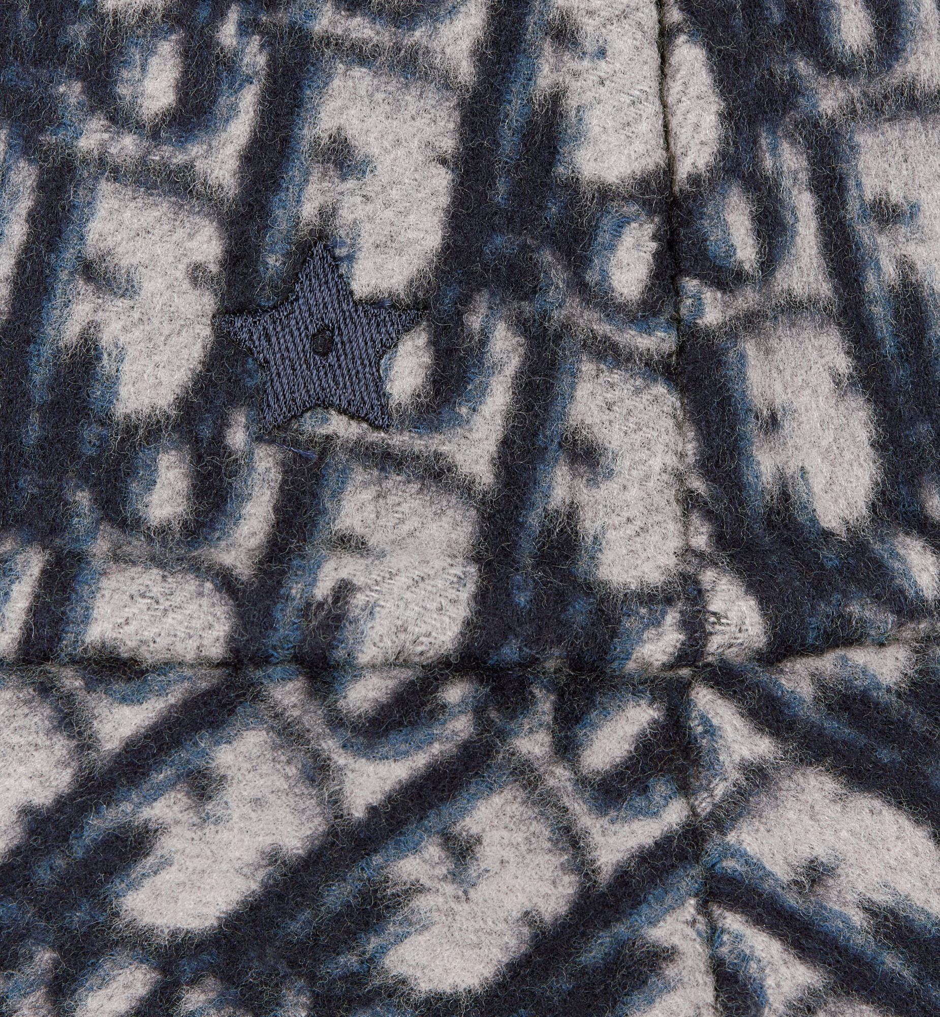 Dior Reversible Teddy-d Small-brim Bucket Hat In Blue