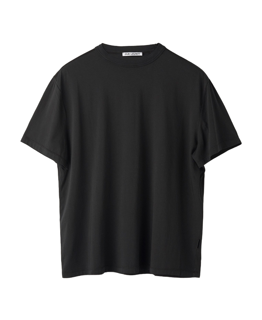 Our Legacy New Box T-shirt In Black In Nero