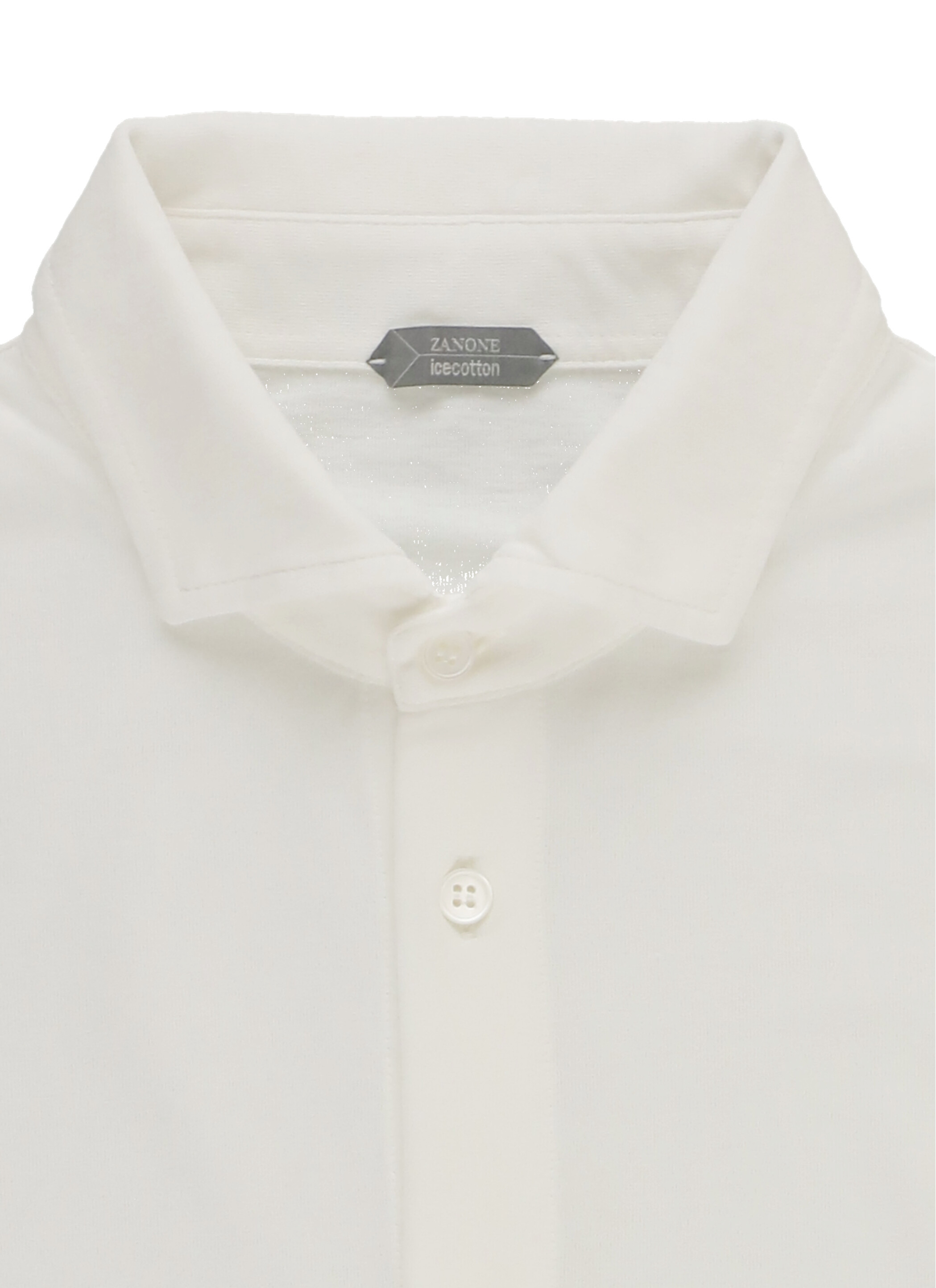 Zanone Button-down Fastening Shirt In White