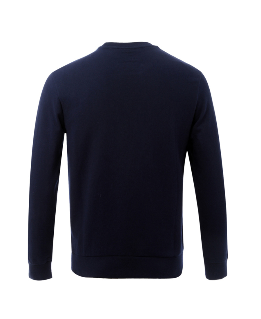 Armani Jeans Logo Sweater In Black