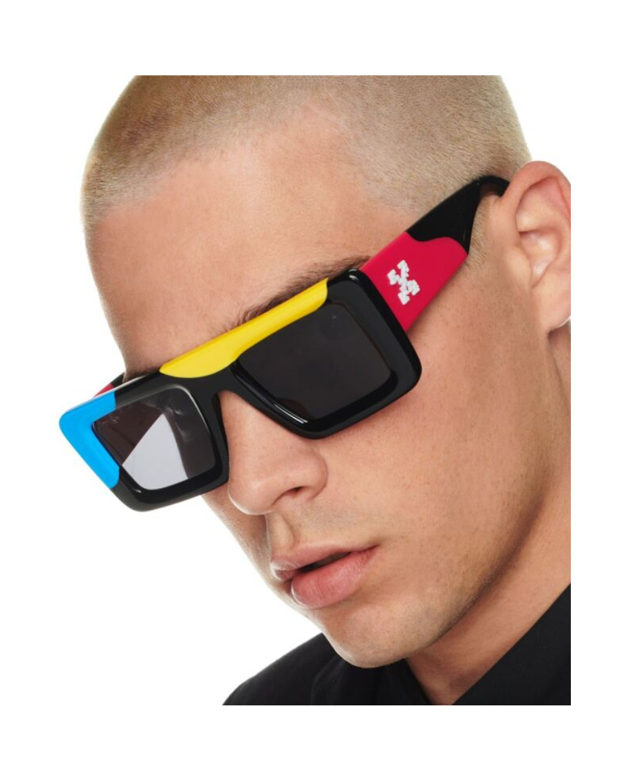 Off-white Seattle Rectangle-frame Sunglasses In Black