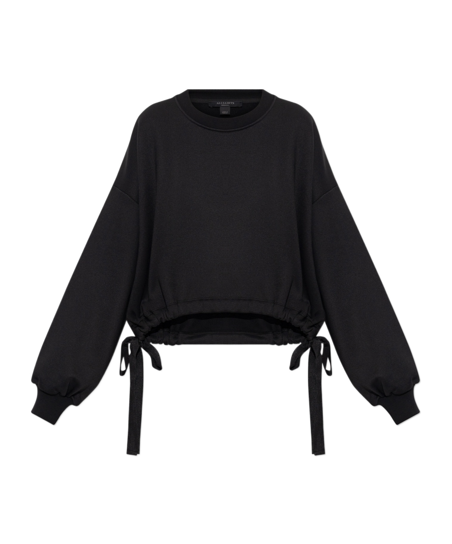 Allsaints Crew Neck Sweatshirt In Black