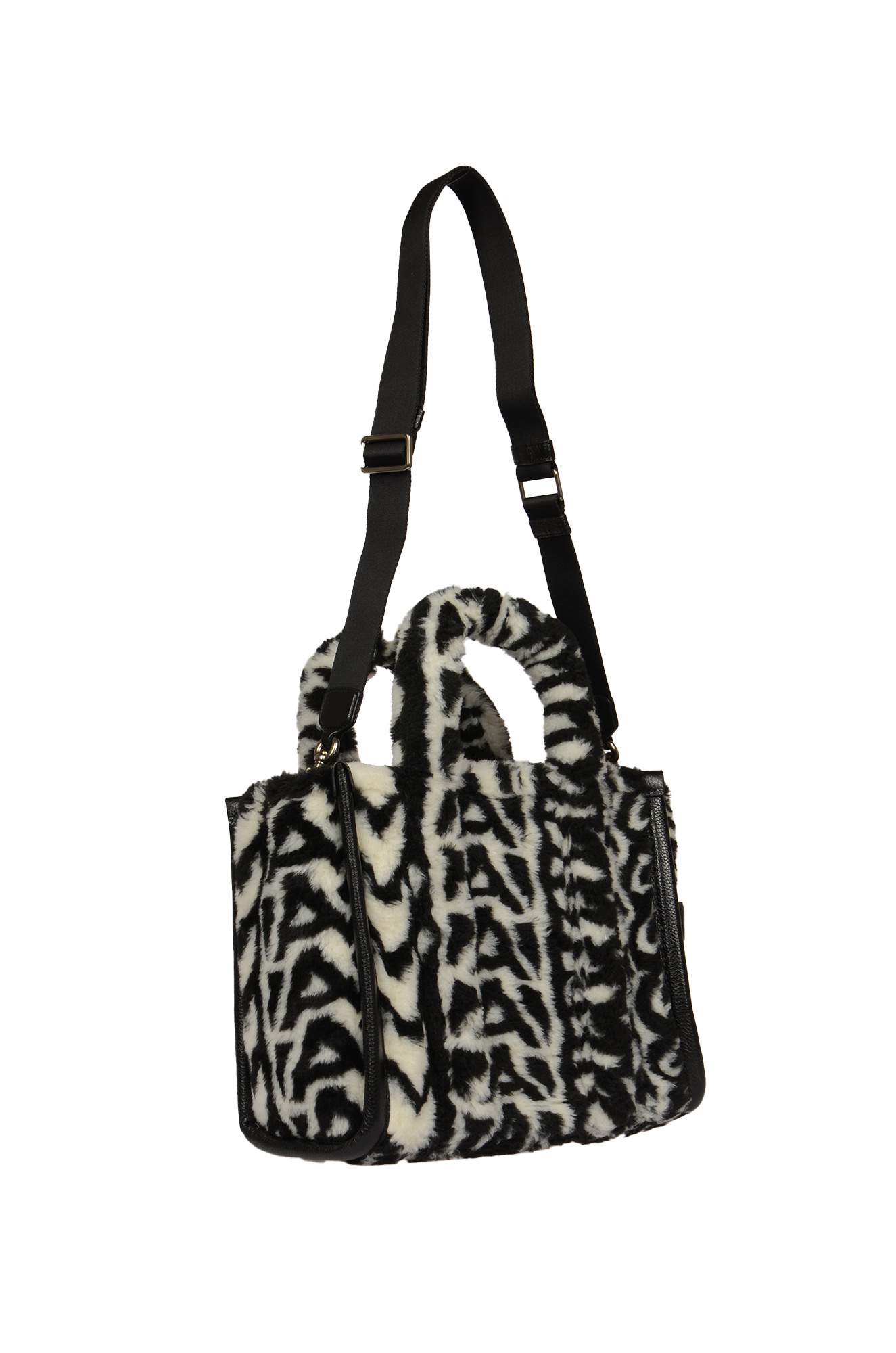 Marc Jacobs Pattern Shoulder Bag In Black