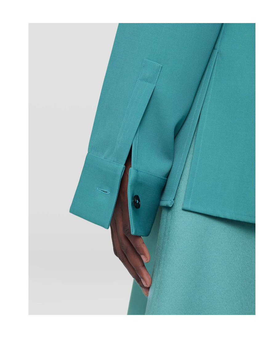 Shop Jil Sander Shirt In Green