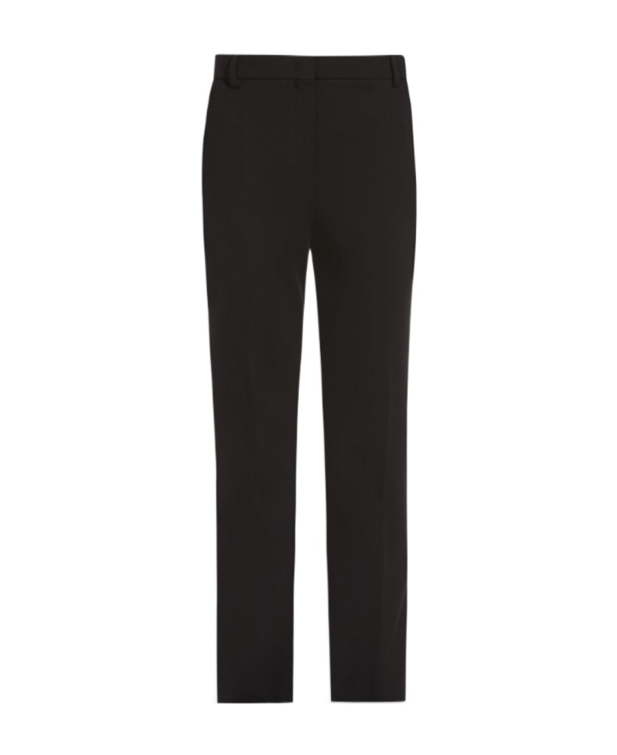 Sportmax Belt Loop Bag Casual Pants In Black