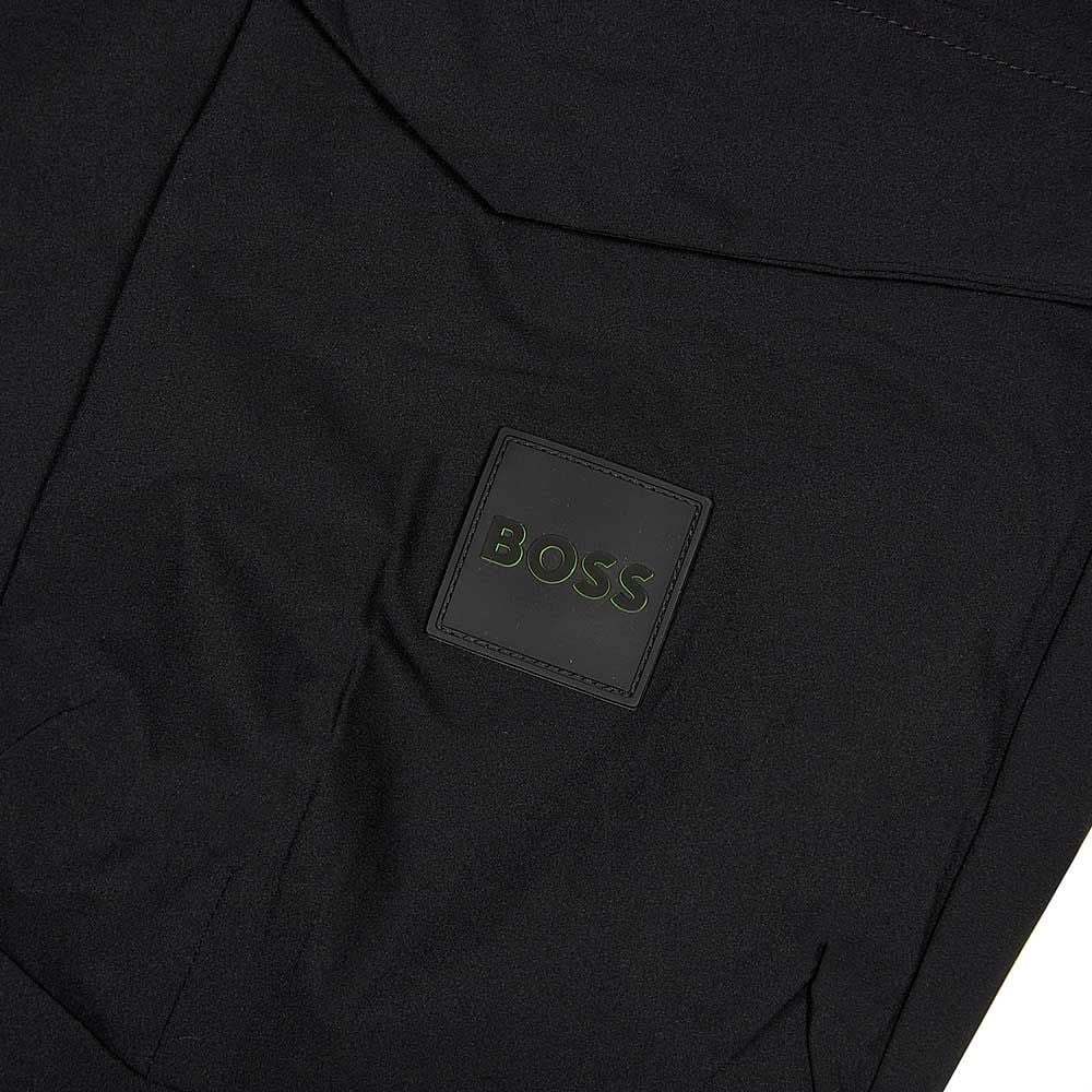 Hugo Boss Elasticated-waist Track Pants In Black