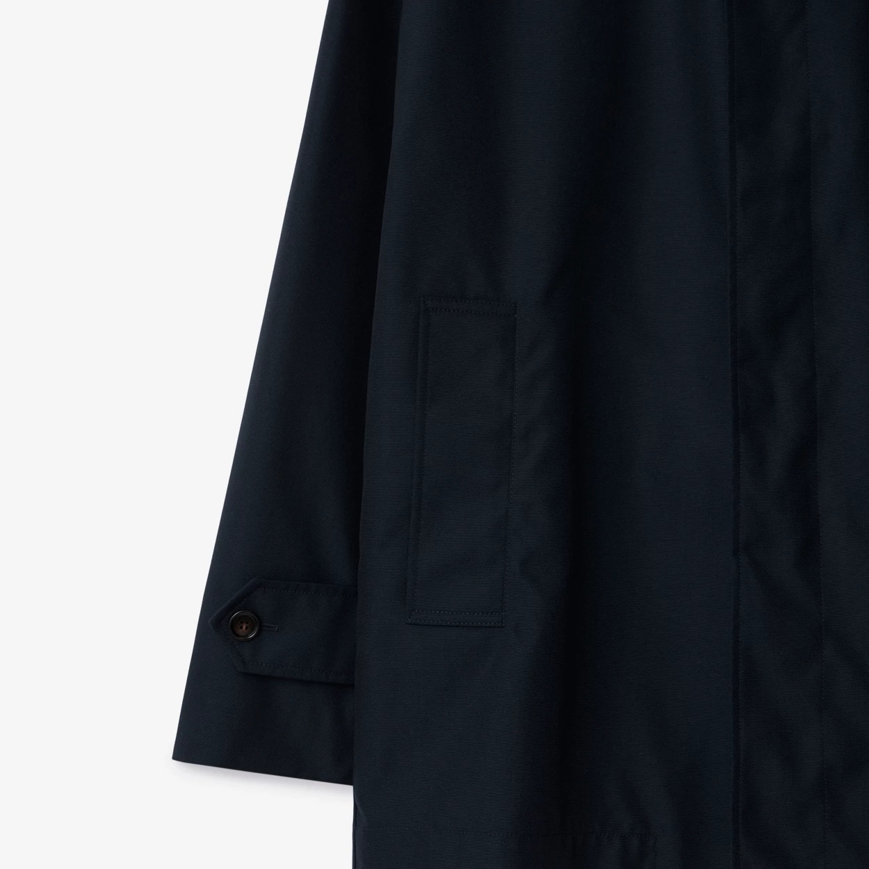 Burberry Lapel Long-sleeved Casual Jacket In Black