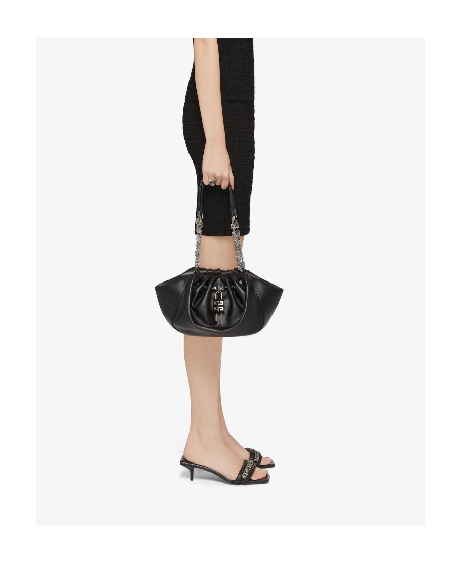 Givenchy 4g Monogram-jacquard Mini Skirt In Black