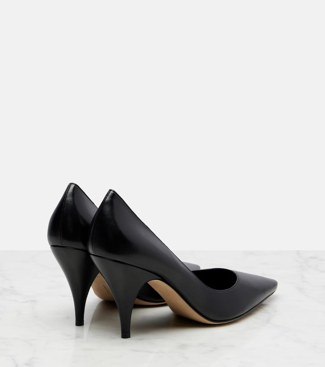 The Row Pointed High Heels In Black