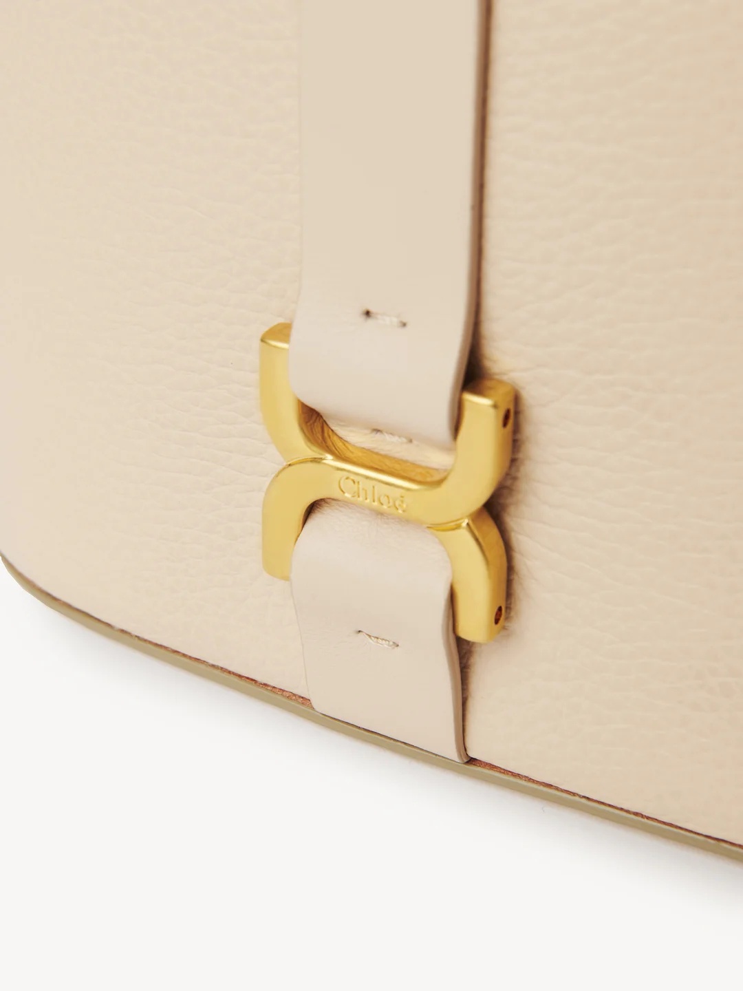 Chloé Marcie Series Mini Shoulder Bags In Nude