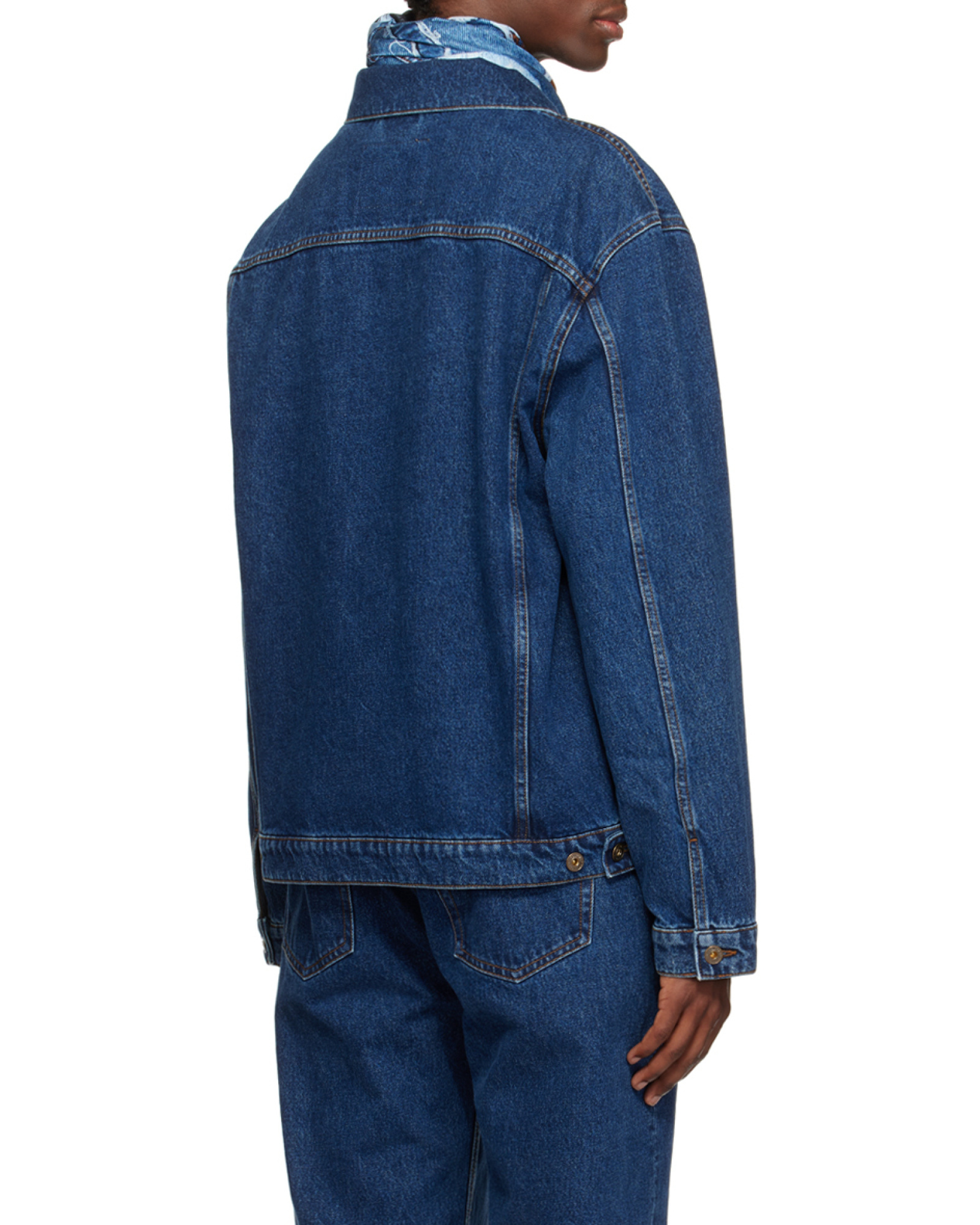 Y/project Classic Wire Jeansjacke In Black