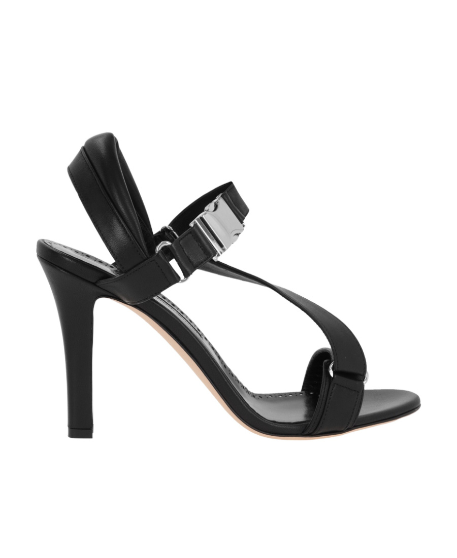 MANOLO BLAHNIK MANOLO BLAHNIK BUCKLE FASTENED OPEN-TOE SANDALS