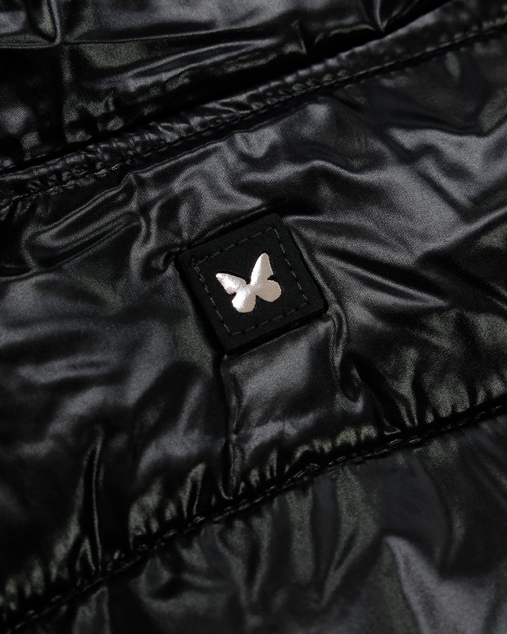Weekend Max Mara Hooded Quilted Down Jacket In Black