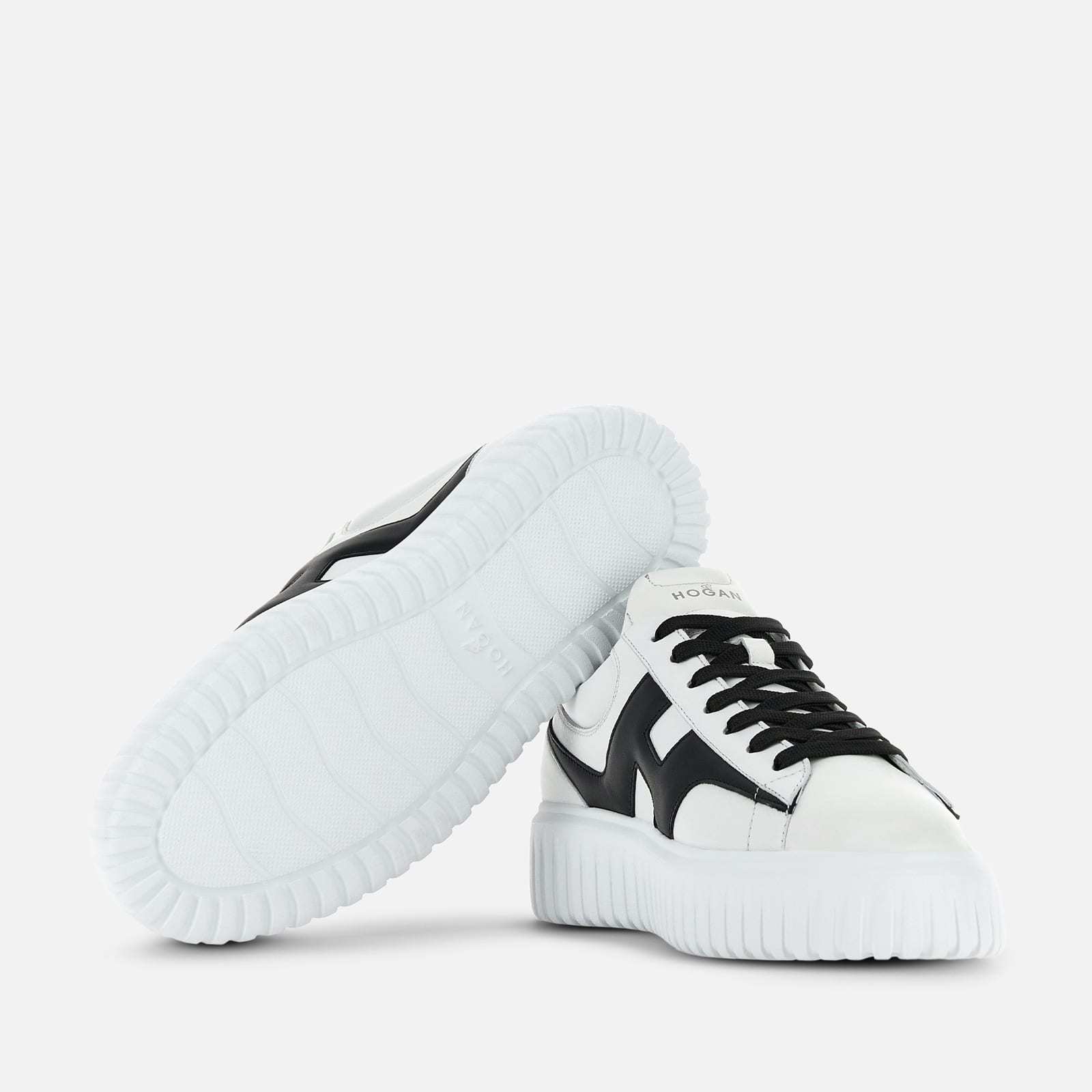 HOGAN HOGAN H-STRIPES LOW-TOP SNEAKERS