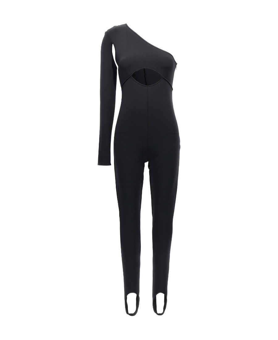 David Koma Scuba Cut Out One-length Bodysuit In Black