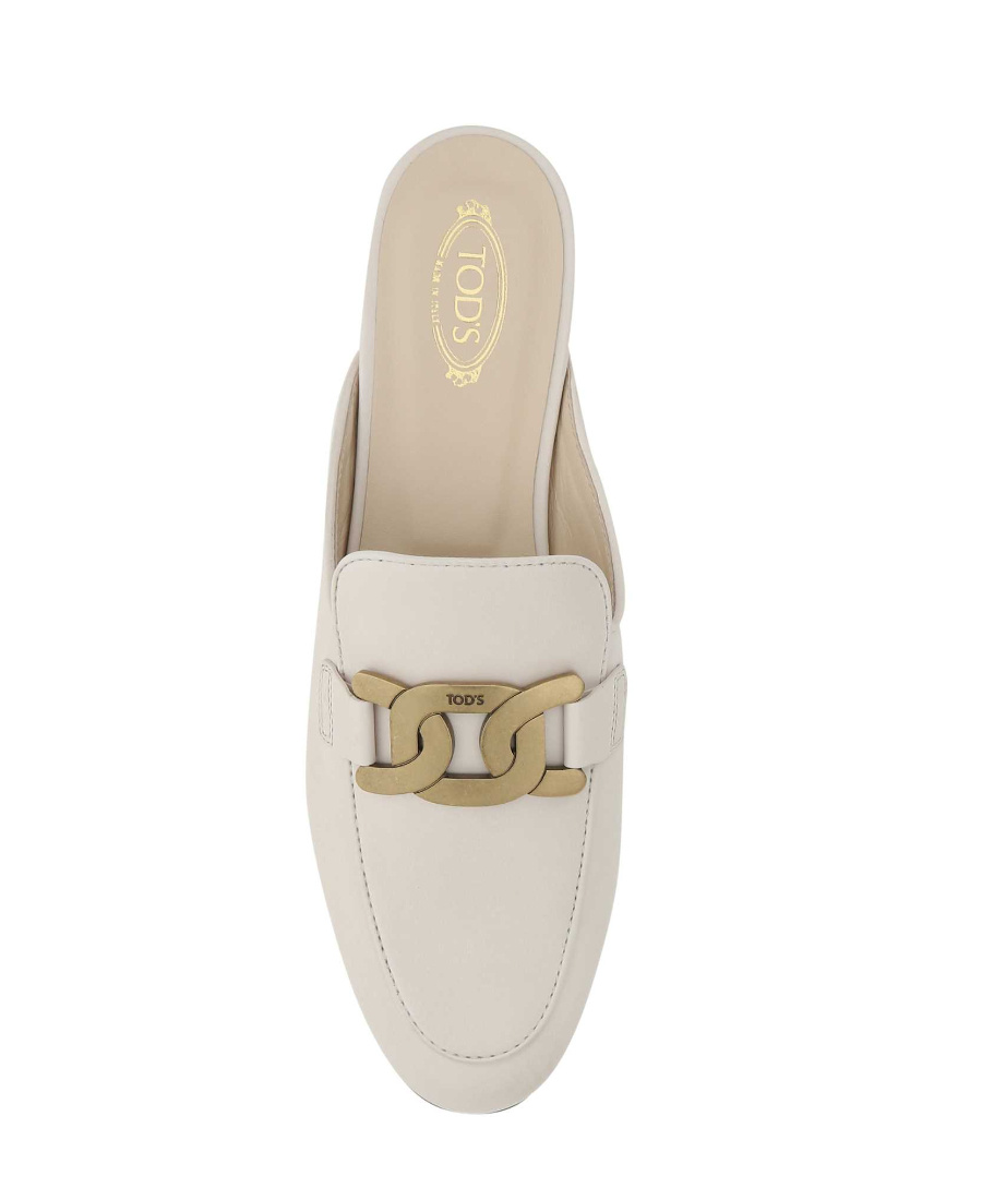TOD'S TOD'S CHAIN DETAILED MULES