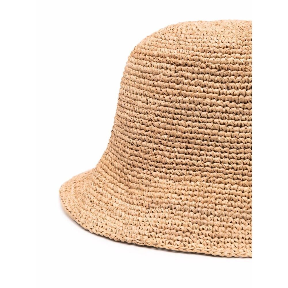 Ibeliv Andao Raffia Tea Hat In Nude