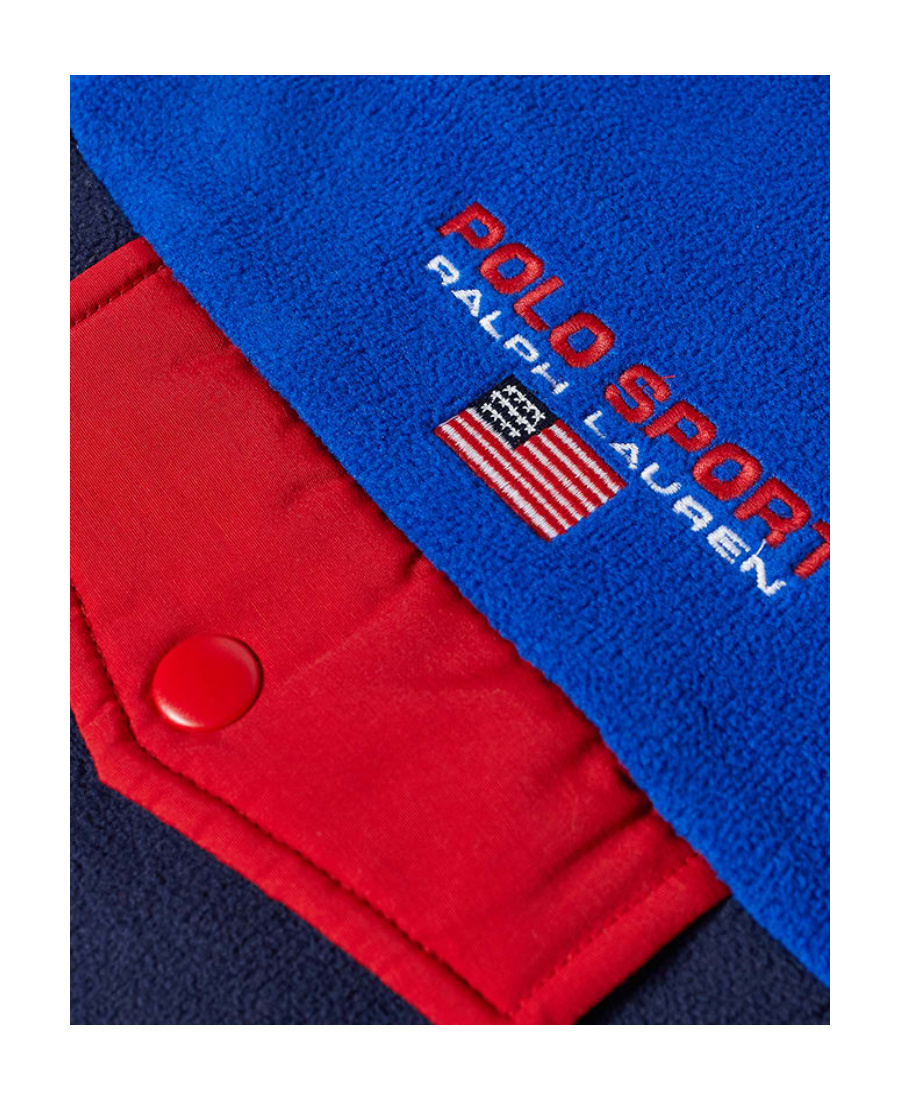 POLO RALPH LAUREN LOGO EMBROIDERED FLEECE