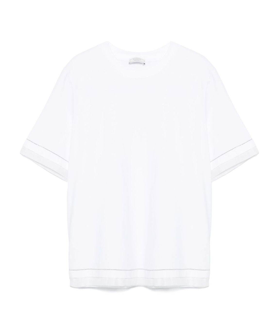 Shop Peserico Short-sleeved T-shirt In White