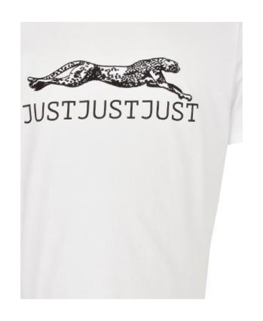 Just Cavalli Printed T-shirt In White