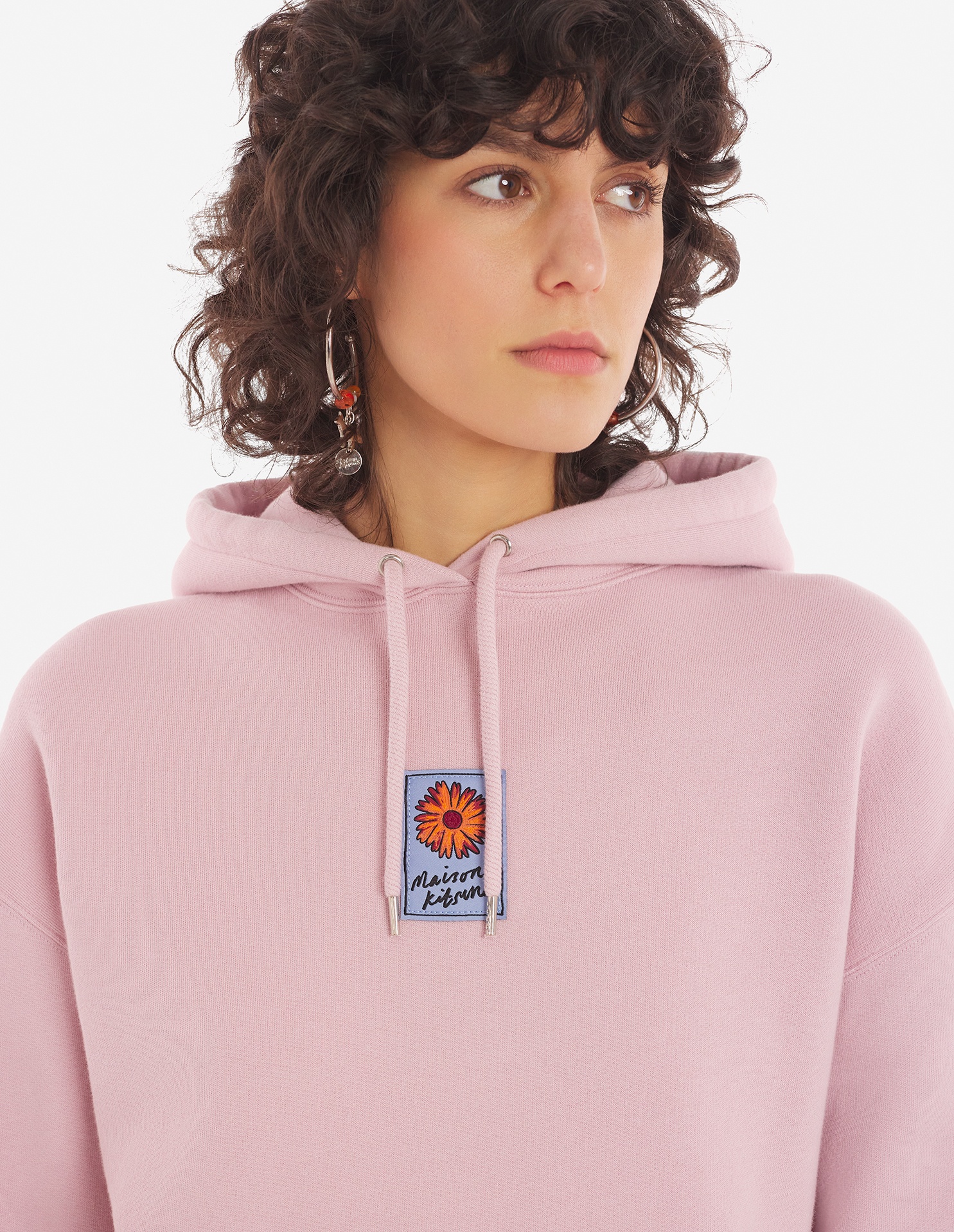 MAISON KITSUNÉ LONG SLEEVED HOODED HOODED SWEATER 