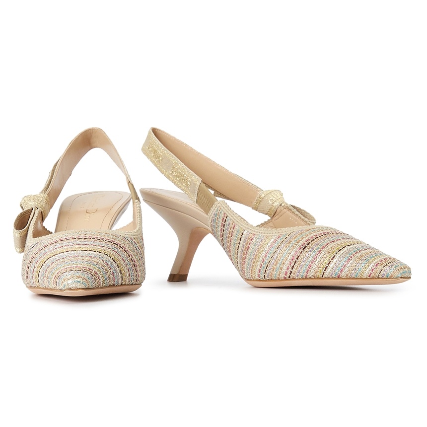 Dior Cusp High-heeled Shoes In Nude
