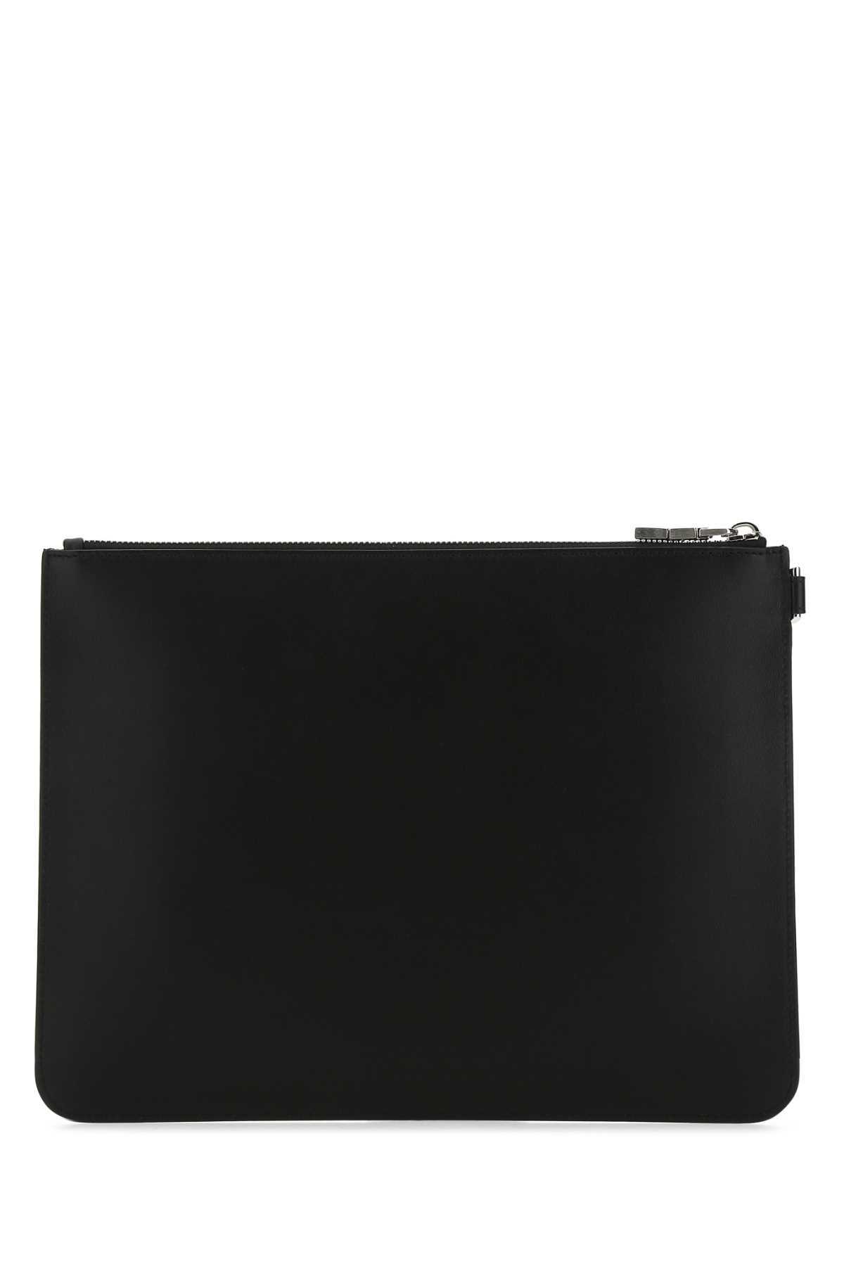 Givenchy Logo-print Leather Wallet In Black