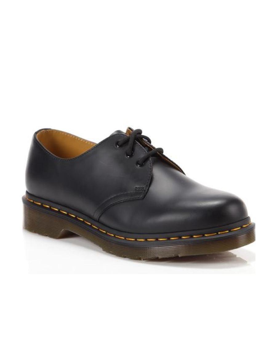 Dr. Martens' Dr. Martens Woman Lace-up Shoes Black Size 6 Leather In Black