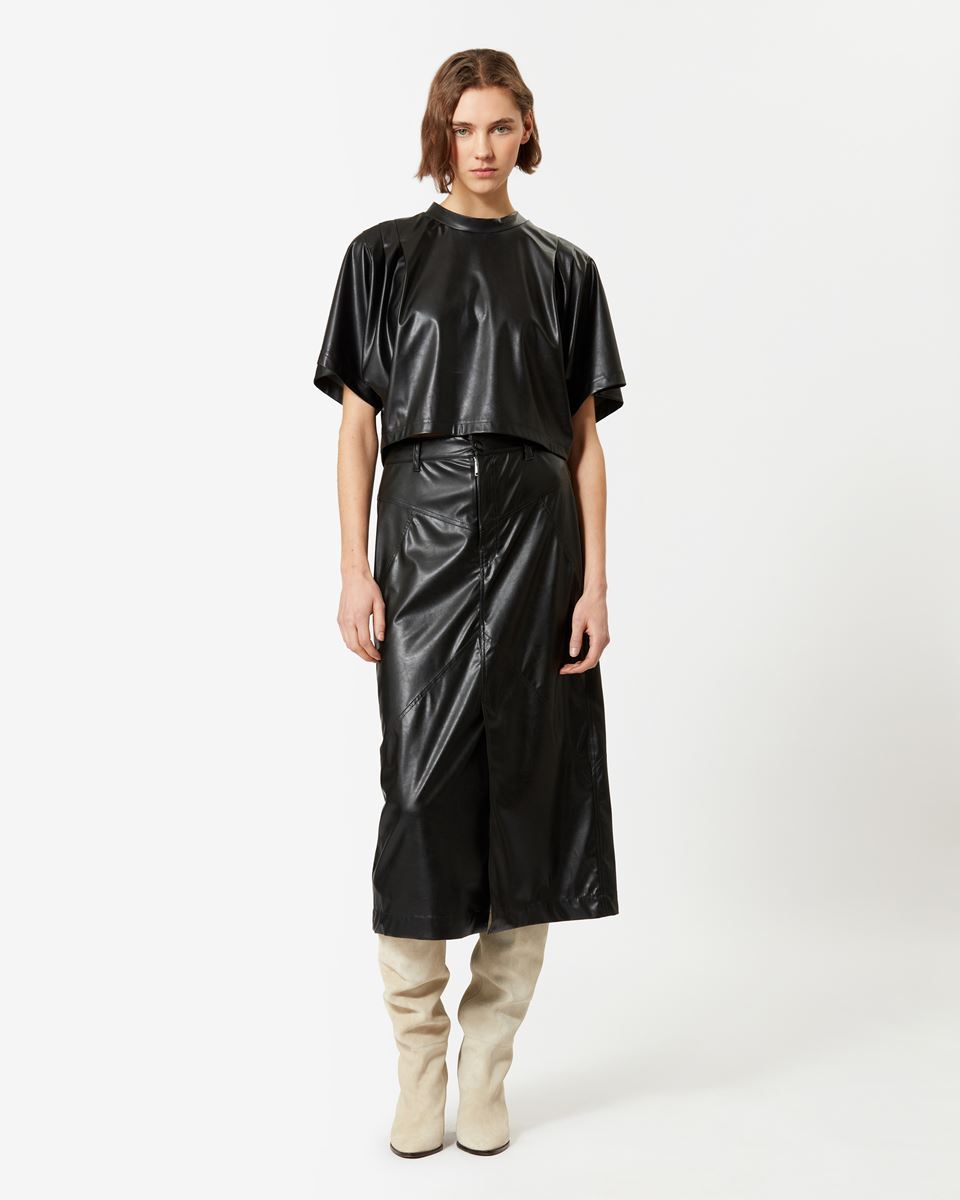 Shop Isabel Marant Étoile Brooky Top In Black