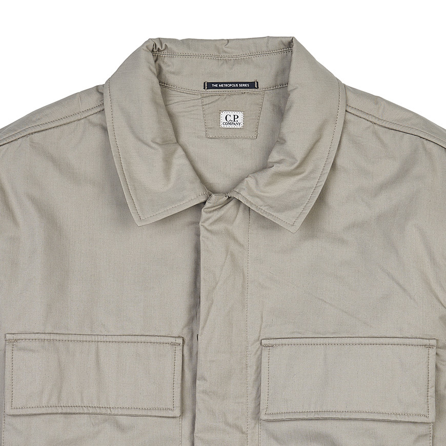 C.p. Company Long-sleeved Casual Jacket In Gray