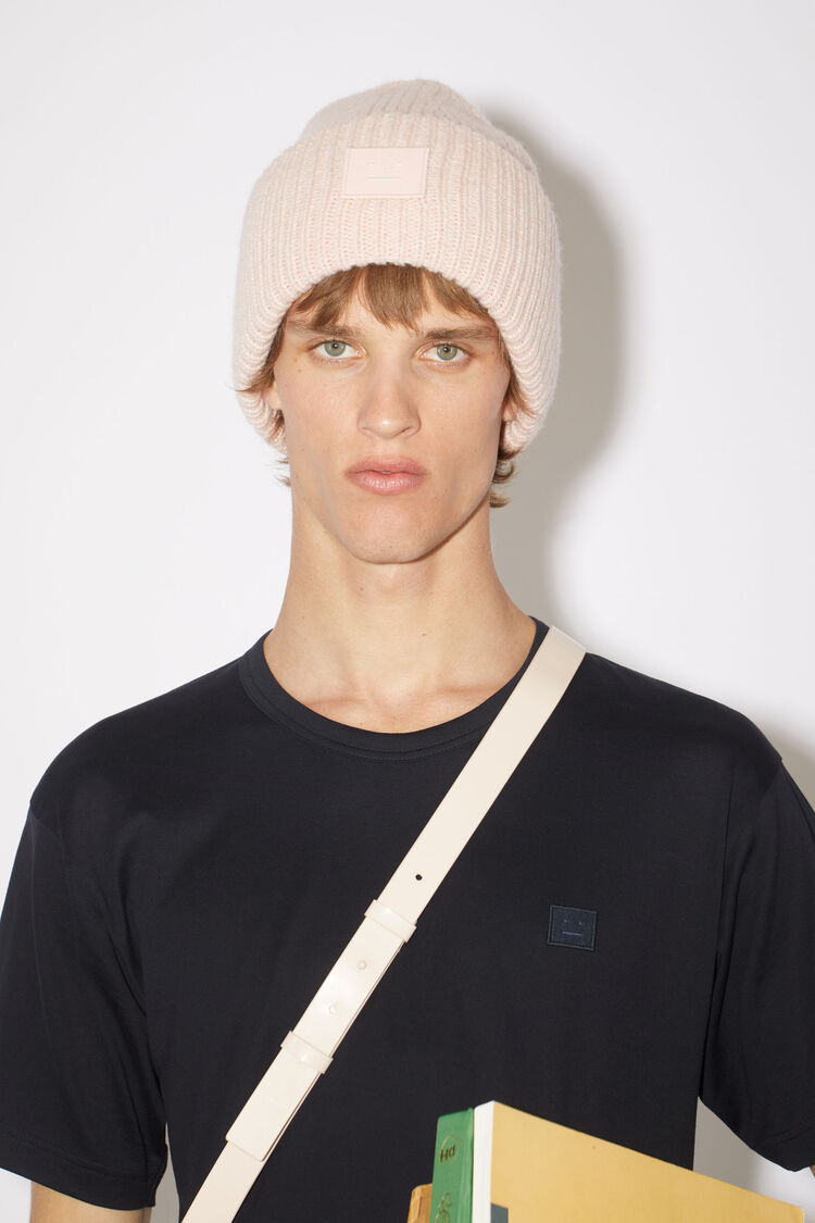 Acne Studios Nash Face M Short Sleeve Regular T-shirt In Black