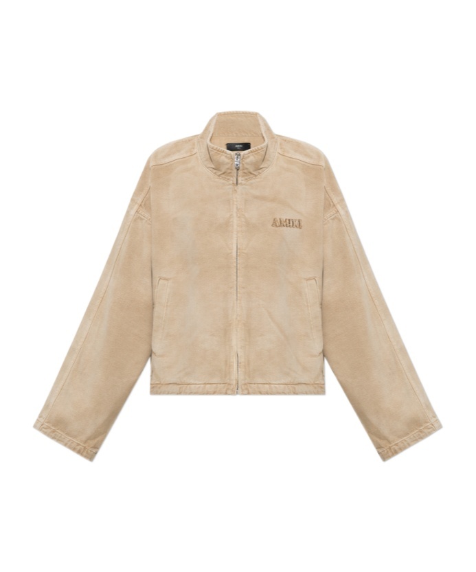 Amiri Long-sleeve Casual Jacket In Beige